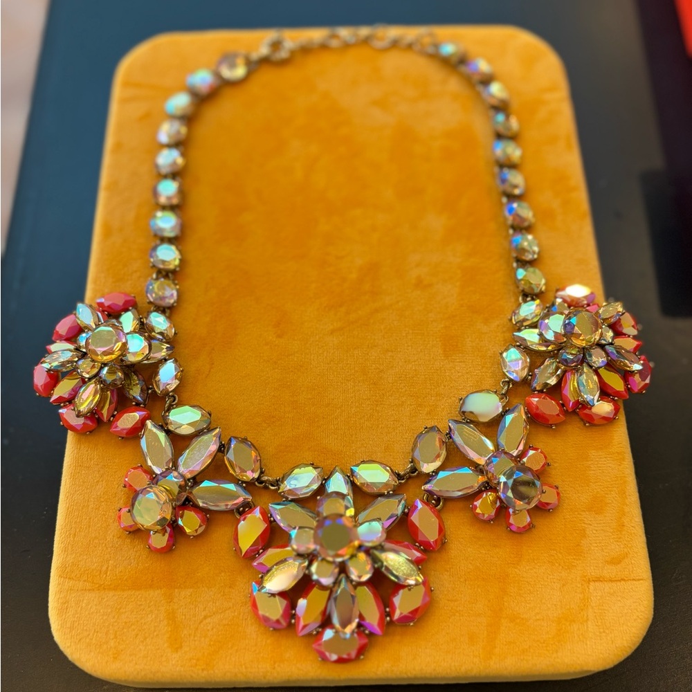 J Crew Rhinestone Necklace